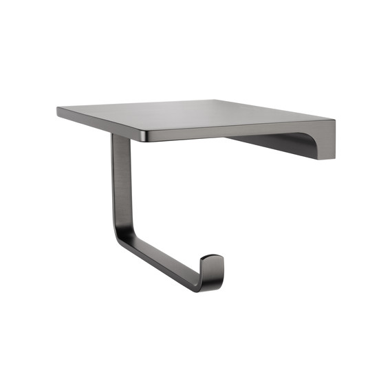 Держатель для туалетной бумаги Wonzon & Woghand Eclipse WW-9126-BGM, цвет тёмный графит брашированный фото 3