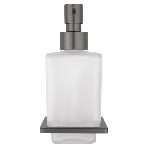 Дозатор для жидкого мыла Wonzon & Woghand Eclipse WW-9133-BGM, цвет тёмный графит брашированный фото 2