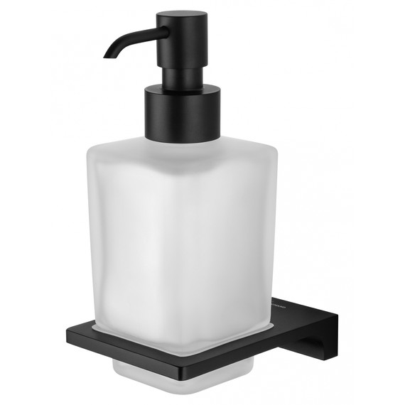 Дозатор для жидкого мыла Wonzon & Woghand Eclipse WW-9133-BL, цвет чёрный глянцевый фото 