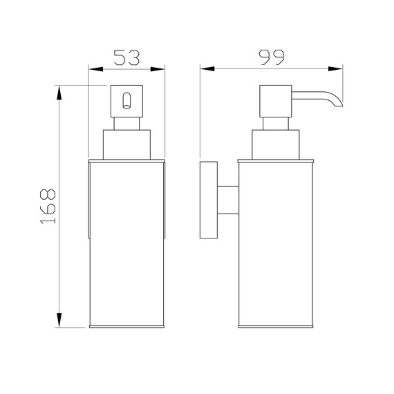Дозатор для жидкого мыла Wonzon & Woghand Polo WW-8932-BN, цвет никель брашированный фото 4