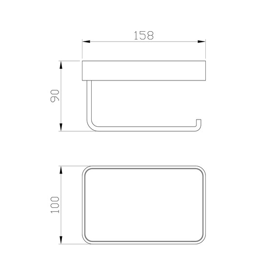 Держатель для туалетной бумаги Wonzon & Woghand Lotte WW-8336 фото 4