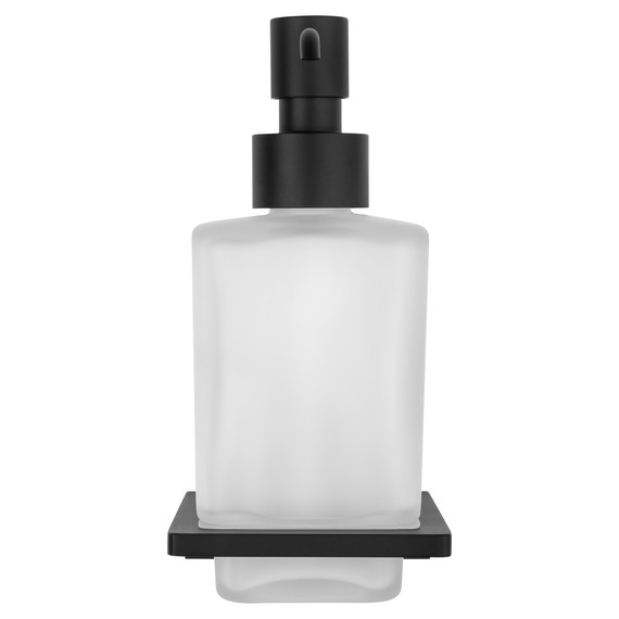 Дозатор для жидкого мыла Wonzon & Woghand Eclipse WW-9133-BL, цвет чёрный глянцевый фото 2