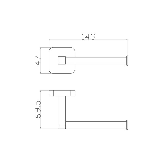 Держатель для туалетной бумаги Wonzon & Woghand Still WW-6616 фото 3