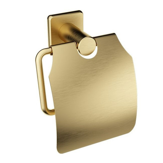 Держатель для туалетной бумаги Wonzon & Woghand WW-V1802-BG, цвет золото брашированное фото 