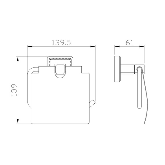 Держатель для туалетной бумаги Wonzon & Woghand Roma WW-7226, цвет бронза брашированная фото 5