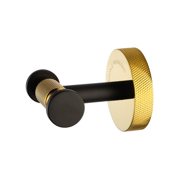 Двойной крючок Wonzon & Woghand Majestic WW-9225, цвет чёрный фото 3