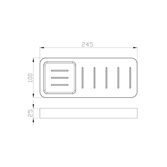 Мыльница Wonzon & Woghand Lotte WW-8332 фото 4
