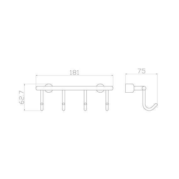 Набор крючков Wonzon & Woghand WW-9382-4 фото 2