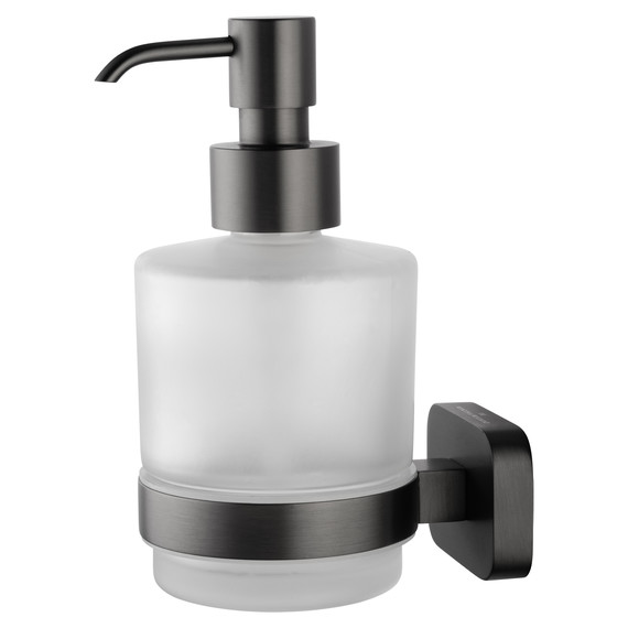 Дозатор для жидкого мыла Wonzon & Woghand Graffity WW-9333-BGM, цвет тёмный графит брашированный фото 3