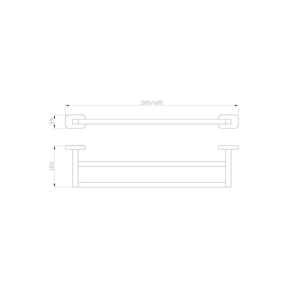 Полотенцедержатель Wonzon & Woghand Graffity WW-9311-BG, цвет золото брашированное фото 2