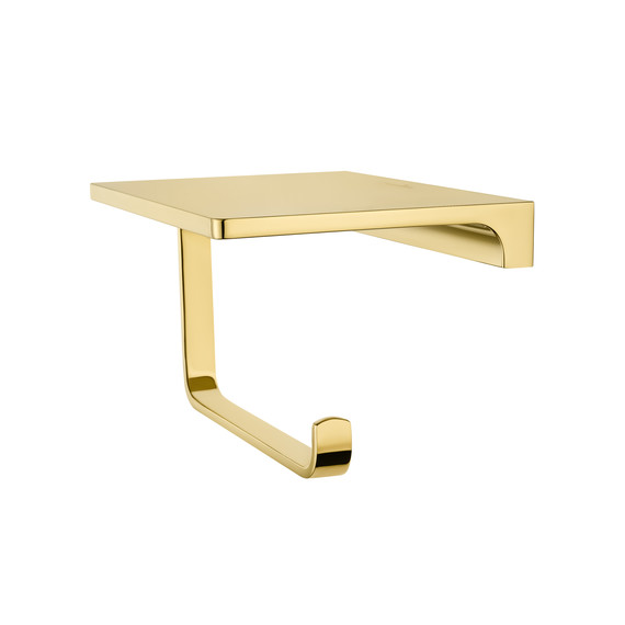 Держатель для туалетной бумаги Wonzon & Woghand Eclipse WW-9126-LG, цвет золото глянцевое фото 3