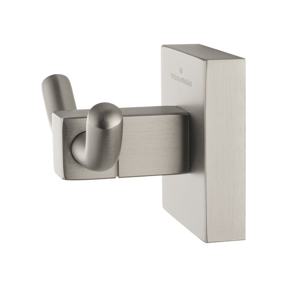 Двойной крючок Wonzon & Woghand Polo WW-8925-BN, цвет никель брашированный фото 3