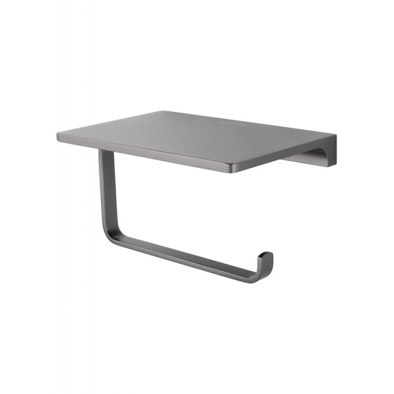 Держатель для туалетной бумаги Wonzon & Woghand Eclipse WW-9126-BGM, цвет тёмный графит брашированный фото 