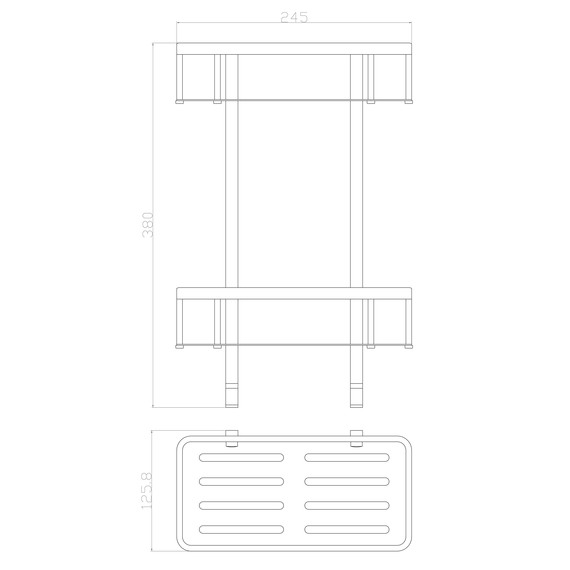 Полка Wonzon & Woghand WW-4141 фото 2