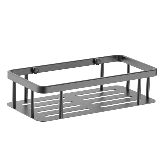 Полка Wonzon & Woghand WW-4131-BGM, цвет тёмный графит брашированный фото 