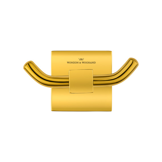 Двойной крючок Wonzon & Woghand Polo WW-8925-DG, цвет золото глянцевое фото 