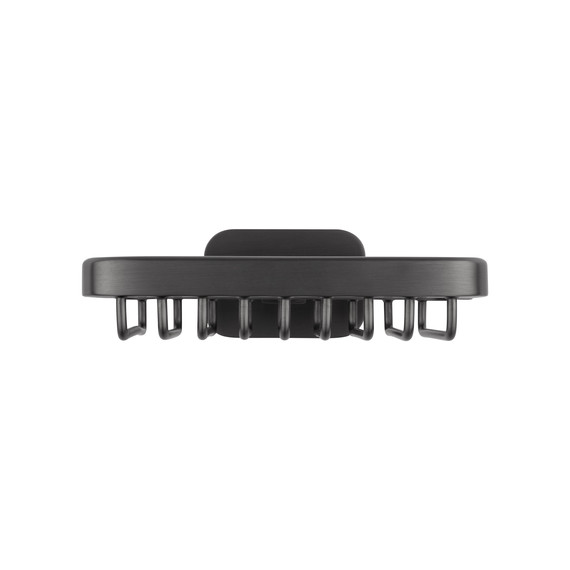 Мыльница Wonzon & Woghand Graffity WW-9324, цвет тёмный графит брашированный фото 2