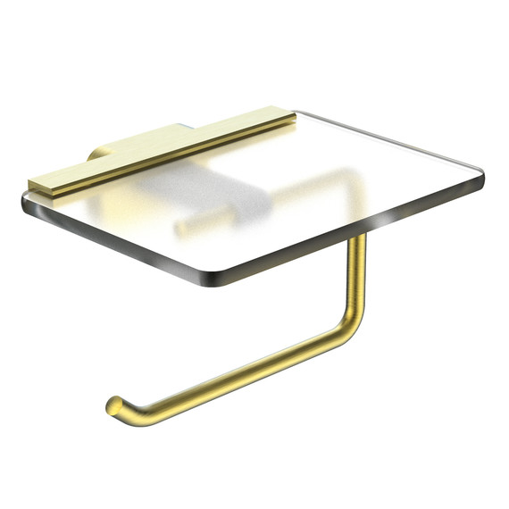 Держатель для туалетной бумаги Wonzon & Woghand Graffity WW-9326-BG, цвет золото брашированное фото 