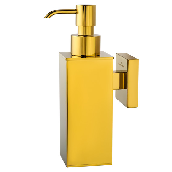 Дозатор для жидкого мыла Wonzon & Woghand Polo WW-8932-DG, цвет золото глянцевое фото 3