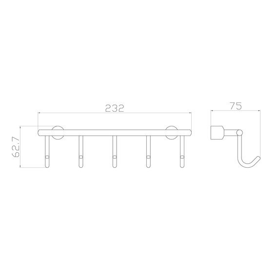Набор крючков Wonzon & Woghand WW-9382-5 фото 2