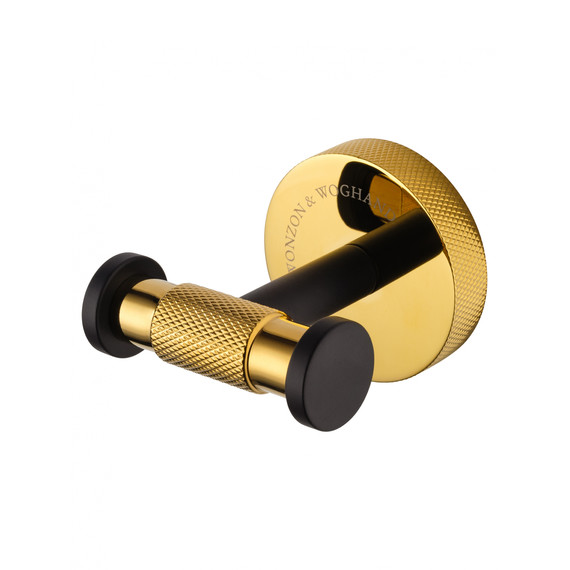 Двойной крючок Wonzon & Woghand Majestic WW-9225, цвет чёрный фото 