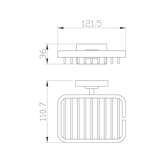 Мыльница Wonzon & Woghand Flat WW-9724 фото 4