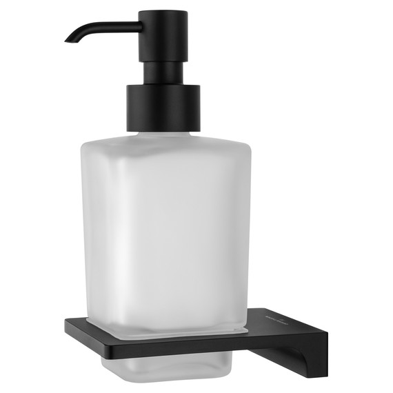 Дозатор для жидкого мыла Wonzon & Woghand Eclipse WW-9133-BL, цвет чёрный глянцевый фото 3