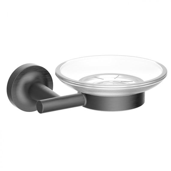 Мыльница Wonzon & Woghand Simple WW-6522-BGM, цвет тёмный графит брашированный фото 