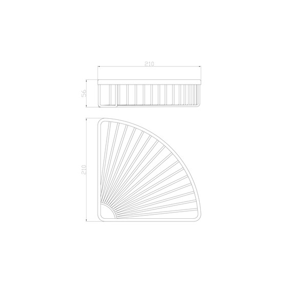 Полка угловая Wonzon & Woghand WW-4118 фото 2