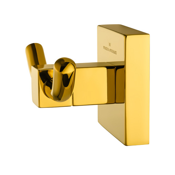 Двойной крючок Wonzon & Woghand Polo WW-8925-DG, цвет золото глянцевое фото 2