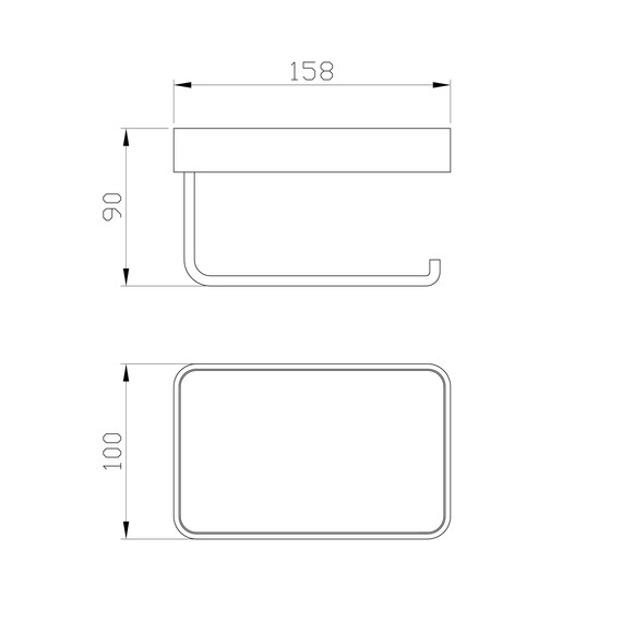 Держатель для туалетной бумаги Wonzon & Woghand WW-9536 фото 2
