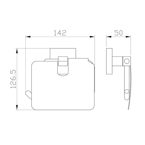 Держатель для туалетной бумаги Wonzon & Woghand Polo WW-8926-DG, цвет золото глянцевое фото 3