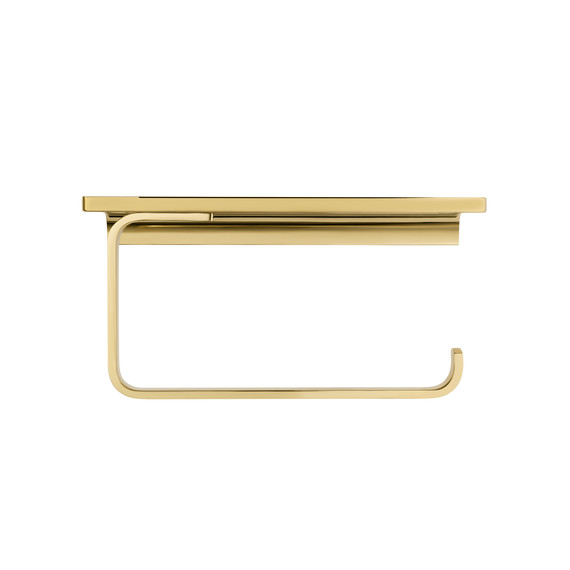 Держатель для туалетной бумаги Wonzon & Woghand Eclipse WW-9126-LG, цвет золото глянцевое фото 2