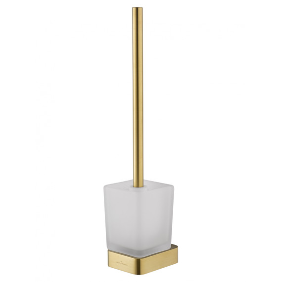Ёршик для унитаза Wonzon & Woghand Lotte WW-8329-BG, цвет золото брашированное фото 