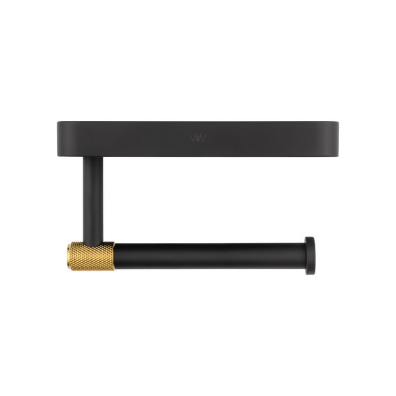 Держатель для туалетной бумаги Wonzon & Woghand Majestic WW-9226, цвет чёрный фото 2