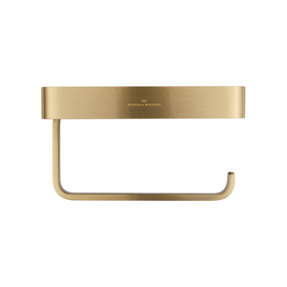 Держатель для туалетной бумаги Wonzon & Woghand Roma WW-7236, цвет бронза глянцевая фото 2