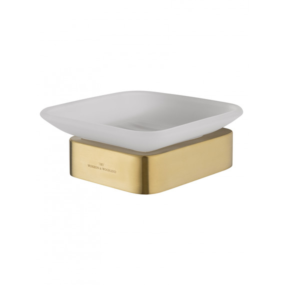 Мыльница Wonzon & Woghand Lotte WW-8322-BG, цвет золото брашированное фото 