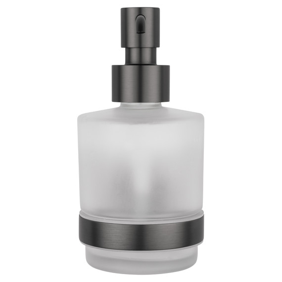 Дозатор для жидкого мыла Wonzon & Woghand Graffity WW-9333-BGM, цвет тёмный графит брашированный фото 2