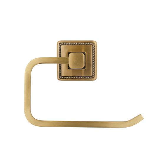 Держатель для туалетной бумаги Wonzon & Woghand Roma WW-7216, цвет бронза брашированная фото 2