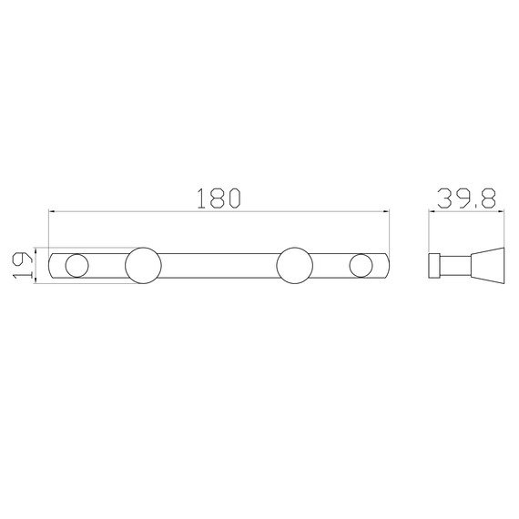 Двойной крючок Wonzon & Woghand WW-9381-2 фото 2