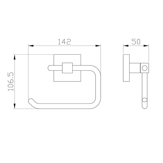 Держатель для туалетной бумаги Wonzon & Woghand Polo WW-8916-DG, цвет золото глянцевое фото 3