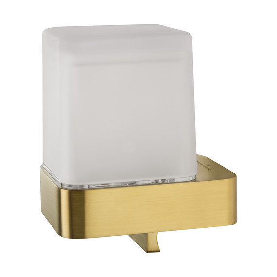 Дозатор для жидкого мыла Wonzon & Woghand Lotte WW-5252-BG, цвет золото брашированное фото 3