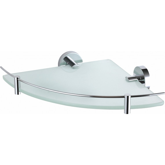 Стеклянная полка угловая Wonzon & Woghand Easy WW-8117 фото 