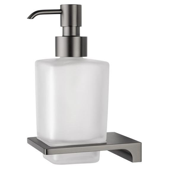 Дозатор для жидкого мыла Wonzon & Woghand Eclipse WW-9133-BGM, цвет тёмный графит брашированный фото 3