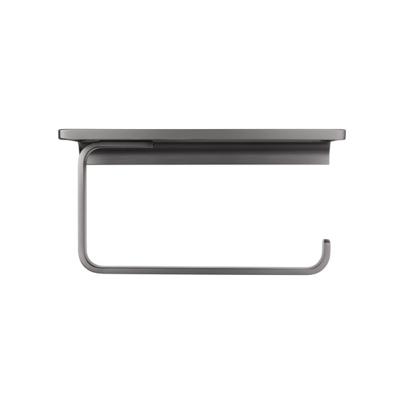 Держатель для туалетной бумаги Wonzon & Woghand Eclipse WW-9126-BGM, цвет тёмный графит брашированный фото 2