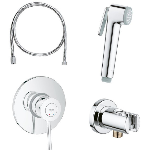 Набор для гигиенического душа Grohe BauCurve 129186 фото 