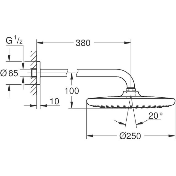 Душевая система для ванны Grohe BauEdge 1000190 фото 10