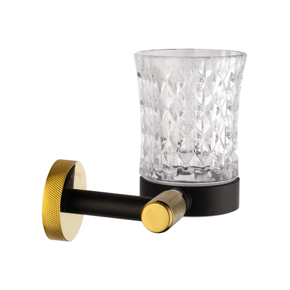 Стакан для зубных щеток Wonzon & Woghand Majestic WW-9221, цвет чёрный фото 3