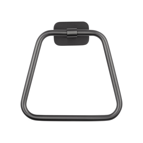 Кольцо для полотенец Wonzon & Woghand Graffity WW-9313-BGM, цвет тёмный графит брашированный фото 2