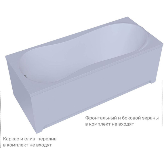 Ванна акриловая Aquatek Афродита 170x70 см AFR170-0000122 фото 4